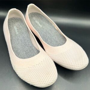 Allbirds -‎ Tree Breezers-Women's Soft Pink Stretch Flats-Size:8